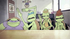 Les Tortues Clodo et Monsieur Man