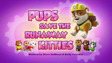 Pups Save the Runaway Kitties