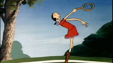Olive championne de Tennis