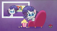 Rarity, star de la télé