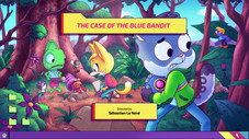 L'affaire du bandit bleu