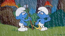Le Schtroumpfeur de pluie