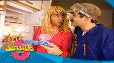 Samantha fait toujours sa cuisine