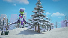 Le bonhomme de neige du Bouffon Vert