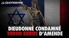 Dieudonné condamné à 10 000 euros d'amende