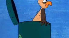 Un pigeon, une poule, un aigle