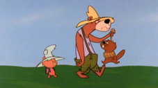 Le bain (Une Famille Ours au Far-West)