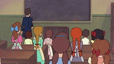 Anne va à l'école