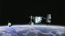 Déchets dans l'espace