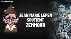 Jean Marie Le Pen soutient Zemmour