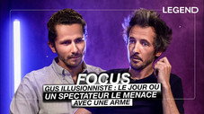 Gus illusionniste: le jour où un spectateur le menace avec une arme