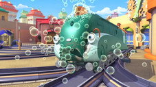 Olwin fait des bulles