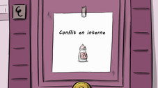 Conflit en interne