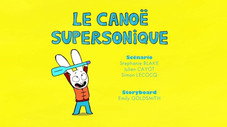 Le Canoë supersonique