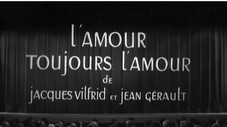 L'Amour toujours l'amour