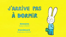 J'arrive pas à dormir