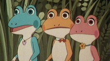 Les trois grenouilles hautaines