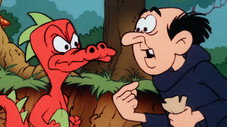 Le Schtroumpf et le dragon