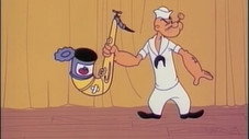 Popeye, il connaît la musique, lui !