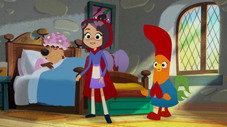 Des poulettes à roulettes / Le Petit Chaperon rouge et la petite poule rousse