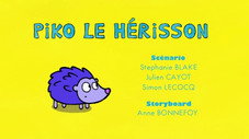 Piko le hérisson