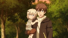 Le jeune homme rencontre la fillette