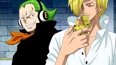 Batalha de Pai e Filho! Judge vs. Sanji!