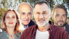 Julie de Bona, Christophe Willem, Jean-Pierre Elkabbach