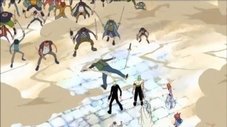 Crocodilo de Areia e Luffy De água! Duelo Mortal segundo round.