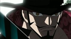 Encontro! O Grande Espadachim Mihawk! O Esforço Mortal e Determinado de Zoro!