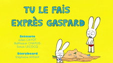Tu le fais exprès Gaspard