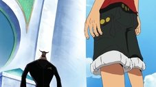 Devolva o Robin! Luffy vs. Blueno!