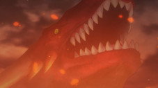 J'ai combattu le dragon de feu.