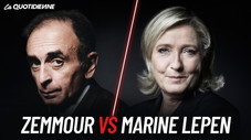 Zemmour vs Marine Lepen