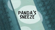 Panda's Sneeze