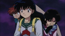 Kikyô et Inuyasha ont un problème