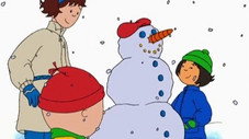 Caillou et le bonhomme de neige