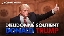 Dieudonné soutient Donald Trump