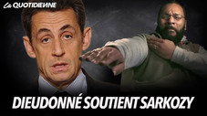 Dieudonné soutient Sarkozy