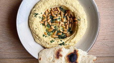 Houmous et mijoté de veau