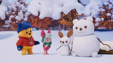 Porcinet et l'ourson de neige