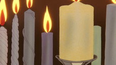 Les bougies de Noël