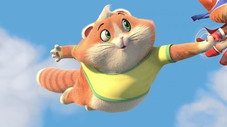 Le chat super-héros