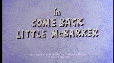 Reviens Petit McBarker