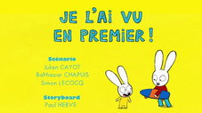 Je l'ai vu en premier !