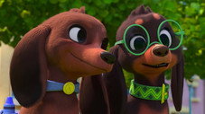 Laisse ton empreinte / La course des chiots