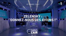 Zelensky : "Donnez nous des avions !"