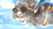 Un premier chat volant pour Tom