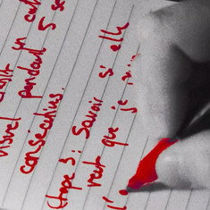 the red pen