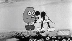 Mickey Cuts Up background image
